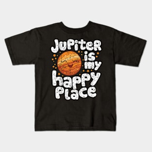 Jupiter is My Happy Place Kids T-Shirt